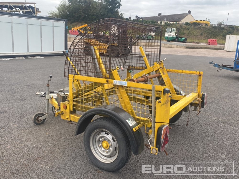 Cable Reel Trailer - Remorque porte engin: photos 3 Cable Reel Trailer - Remorque porte engin: photos 3