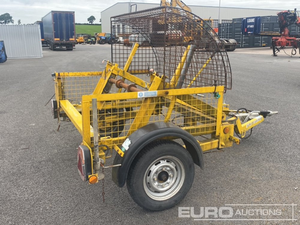 Cable Reel Trailer - Remorque porte engin: photos 5 Cable Reel Trailer - Remorque porte engin: photos 5