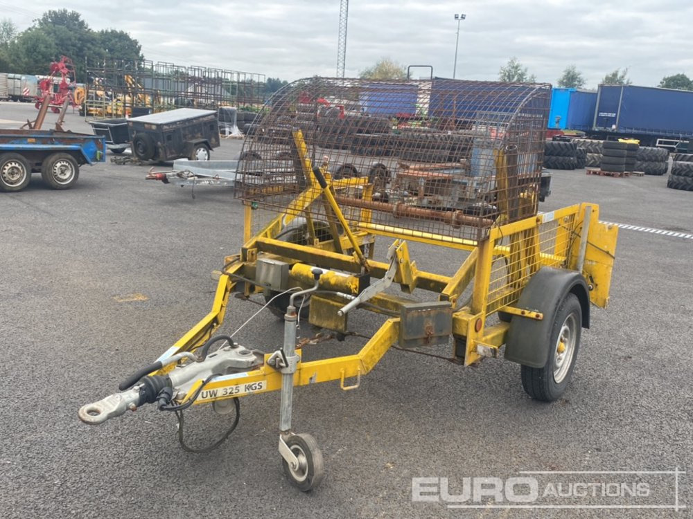 Cable Reel Trailer - Remorque porte engin: photos 1 Cable Reel Trailer - Remorque porte engin: photos 1