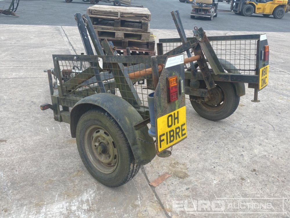 Cable Reel Trailer - Remorque porte engin: photos 3 Cable Reel Trailer - Remorque porte engin: photos 3