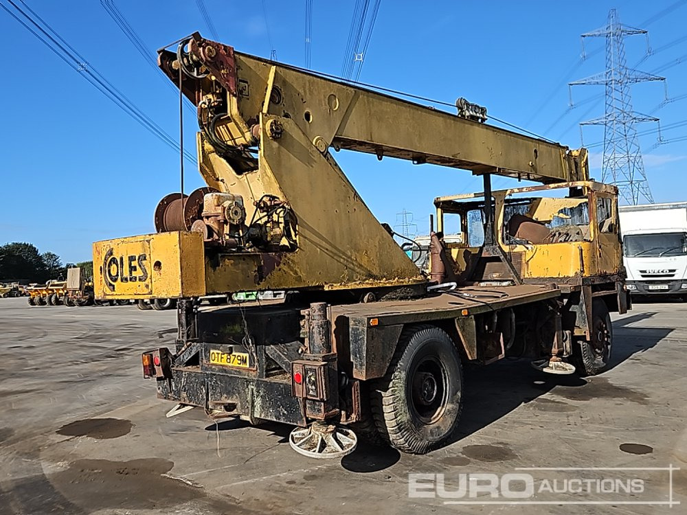 Coles 4x2 Crane (Non Runner) - Grue mobile: photos 5 Coles 4x2 Crane (Non Runner) - Grue mobile: photos 5