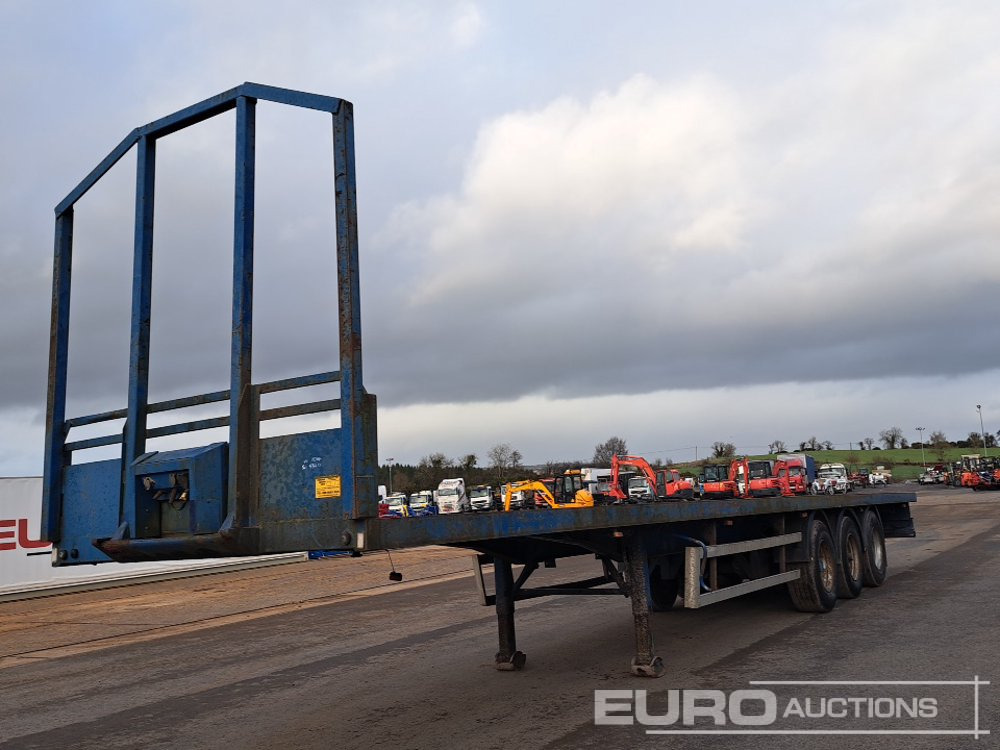 Dennison 45' Tri Axle Flat Trailer - Semi-remorque plateau: photos 1 Dennison 45' Tri Axle Flat Trailer - Semi-remorque plateau: photos 1