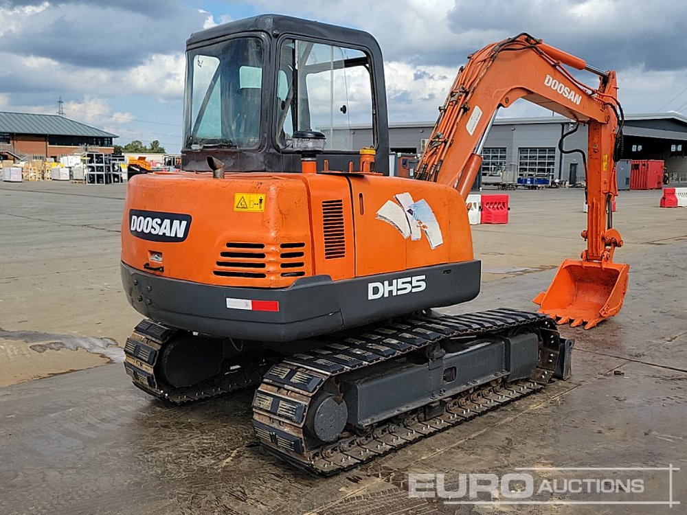 Doosan DH55-V - Mini pelle: photos 5 Doosan DH55-V - Mini pelle: photos 5