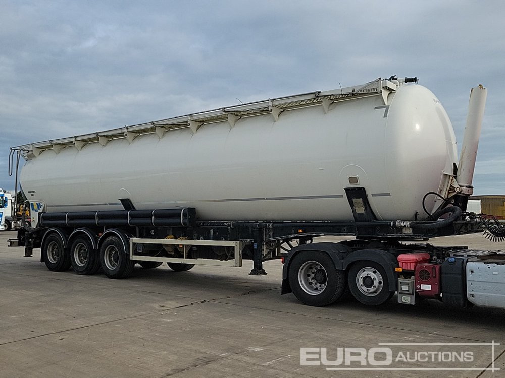 Semi-remorque citerne Feldbinder KIP63.3: photos 7