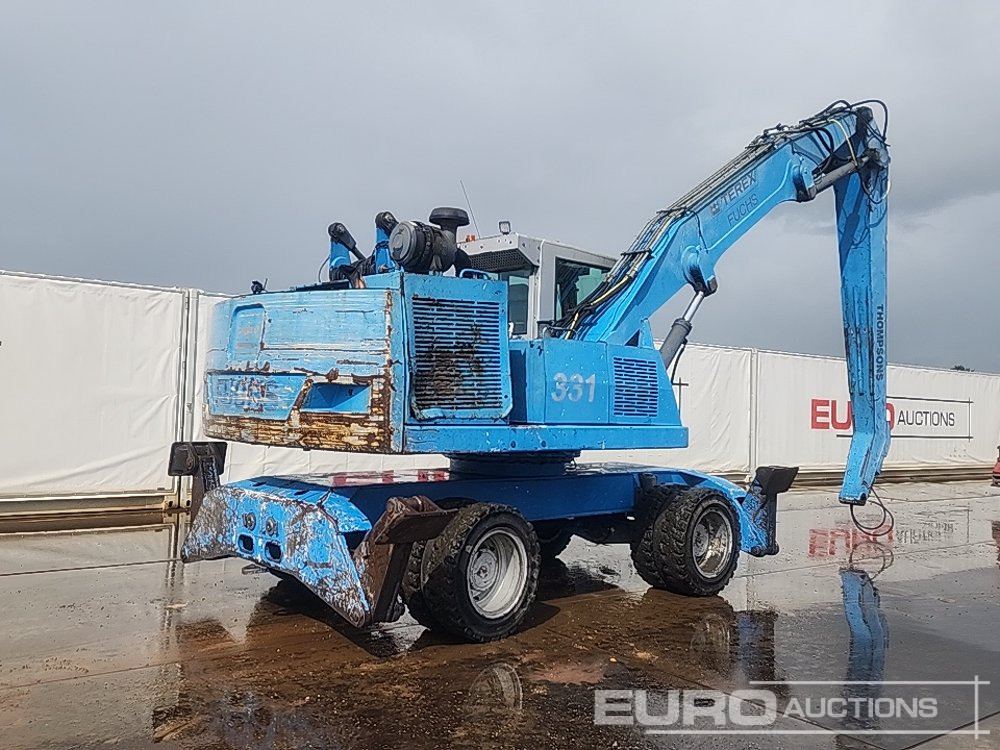 Fuchs-Terex MHL331 - Pelle sur pneus: photos 5 Fuchs-Terex MHL331 - Pelle sur pneus: photos 5