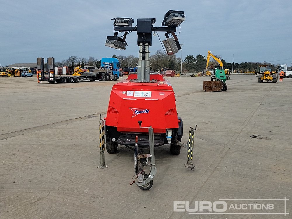 Mat d'éclairage Generac Single Axle LED Lighting Tower, Linz Engine: photos 8