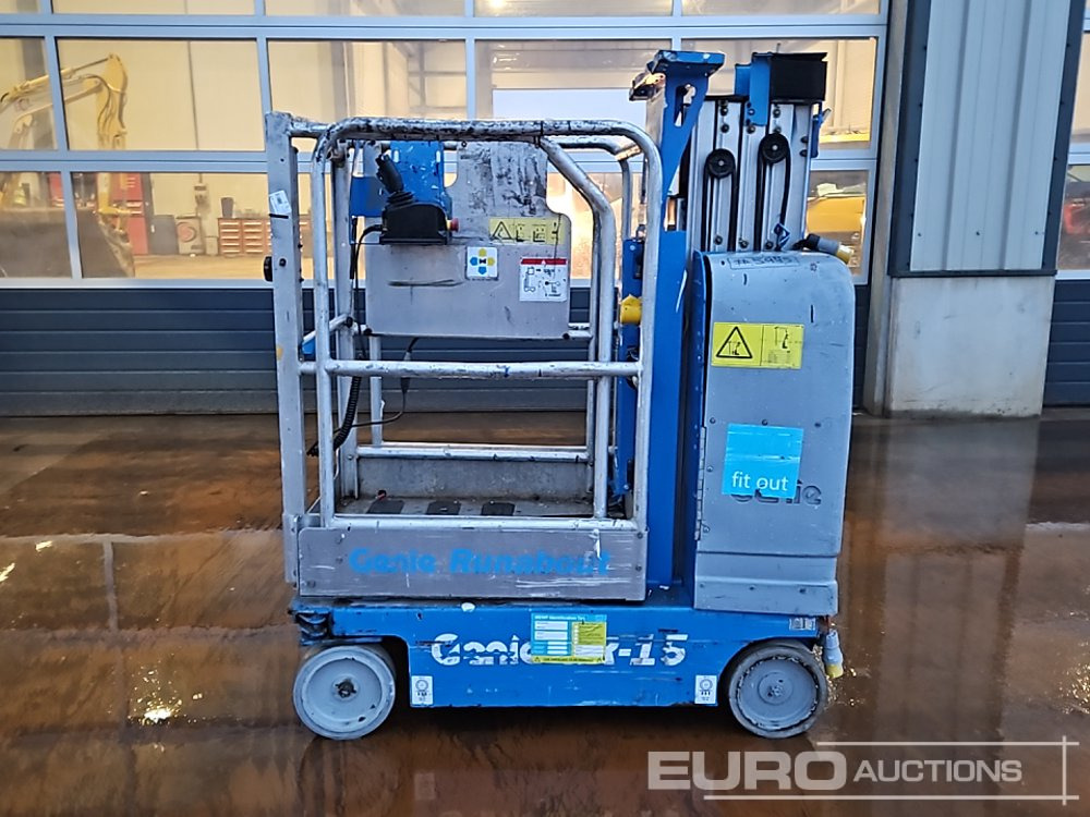 Genie GR-15 - Nacelle à mât vertical: photos 2 Genie GR-15 - Nacelle à mât vertical: photos 2