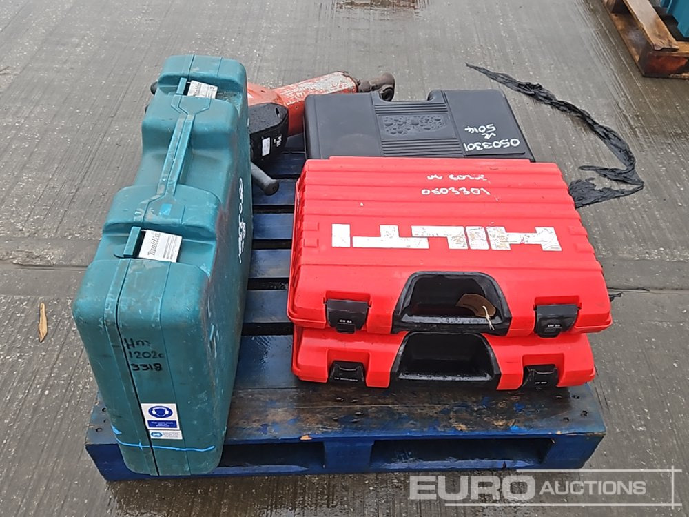 Hilti TE 300-AVR Electric Breaker, 110Volt Core Drill, Hilti Te 50 Hand Held Breaker (2 of), Makita 110Volt Hand Held Breaker - Matériel de chantier: photos 3 Hilti TE 300-AVR Electric Breaker, 110Volt Core Drill, Hilti Te 50 Hand Held Breaker (2 of), Makita 110Volt Hand Held Breaker - Matériel de chantier: photos 3