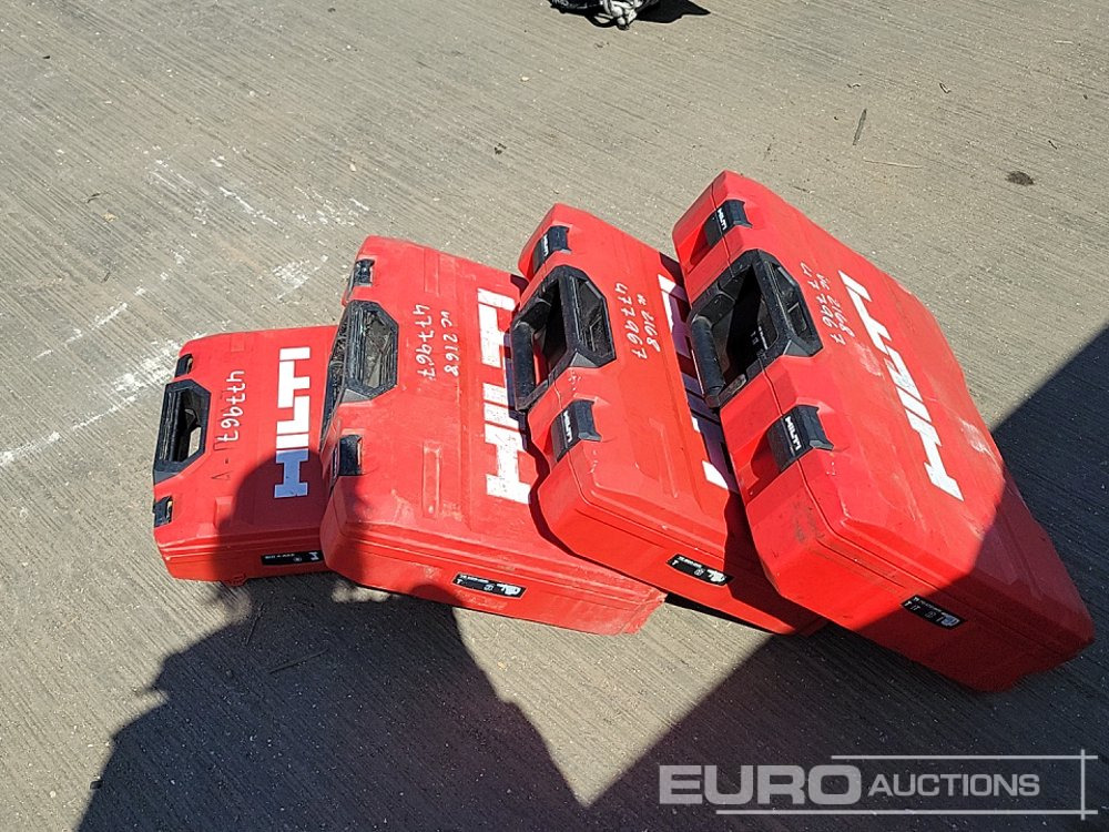 Matériel de chantier Hilti TE70-ATC/AVR 110Volt Hammer Drill, TE500-AVR 110Volt Hammer Drill (2 of), SID4-A22 Battery Impact Wrench, Charger, 21.6Volt Battery (2 of): photos 6