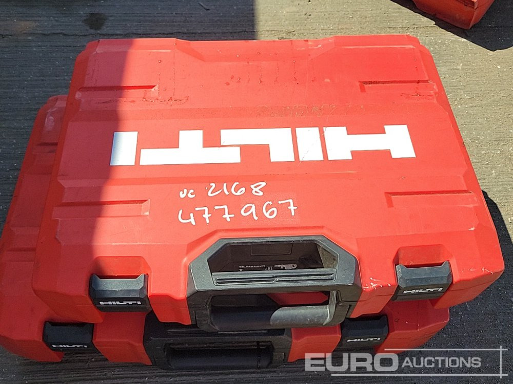 Matériel de chantier Hilti TE70-ATC/AVR 110Volt Hammer Drill, TE500-AVR 110Volt Hammer Drill (2 of), SID4-A22 Battery Impact Wrench, Charger, 21.6Volt Battery (2 of): photos 11