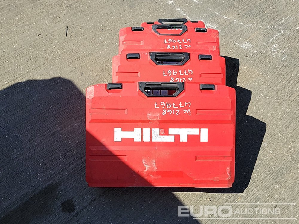 Matériel de chantier Hilti TE70-ATC/AVR 110Volt Hammer Drill, TE500-AVR 110Volt Hammer Drill (2 of), SID4-A22 Battery Impact Wrench, Charger, 21.6Volt Battery (2 of): photos 8