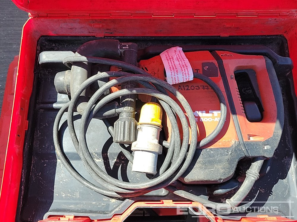 Matériel de chantier Hilti TE70-ATC/AVR 110Volt Hammer Drill, TE500-AVR 110Volt Hammer Drill (2 of), SID4-A22 Battery Impact Wrench, Charger, 21.6Volt Battery (2 of): photos 14