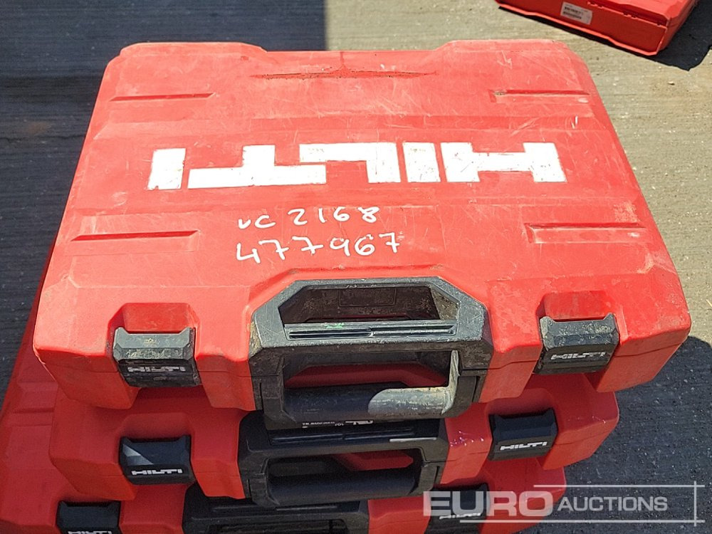 Matériel de chantier Hilti TE70-ATC/AVR 110Volt Hammer Drill, TE500-AVR 110Volt Hammer Drill (2 of), SID4-A22 Battery Impact Wrench, Charger, 21.6Volt Battery (2 of): photos 13