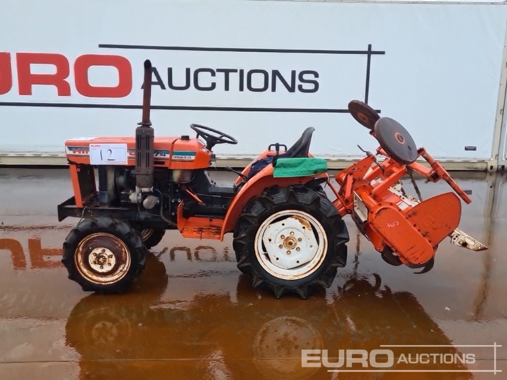 Hinomoto C174 - Micro tracteur: photos 2 Hinomoto C174 - Micro tracteur: photos 2