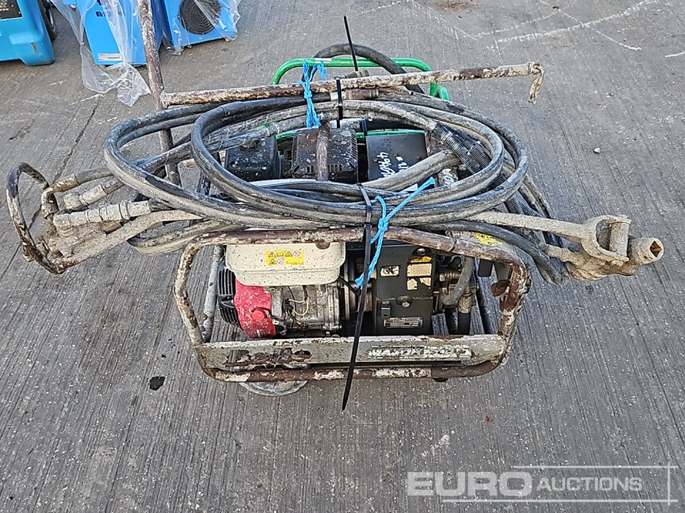 Hydraulic Power Pack, Honda Engine, Petrol Poker Unit, Honda Engine - Travaux routiers: photos 4 Hydraulic Power Pack, Honda Engine, Petrol Poker Unit, Honda Engine - Travaux routiers: photos 4