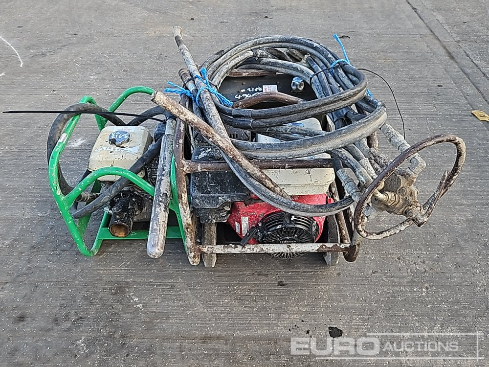 Hydraulic Power Pack, Honda Engine, Petrol Poker Unit, Honda Engine - Travaux routiers: photos 2 Hydraulic Power Pack, Honda Engine, Petrol Poker Unit, Honda Engine - Travaux routiers: photos 2