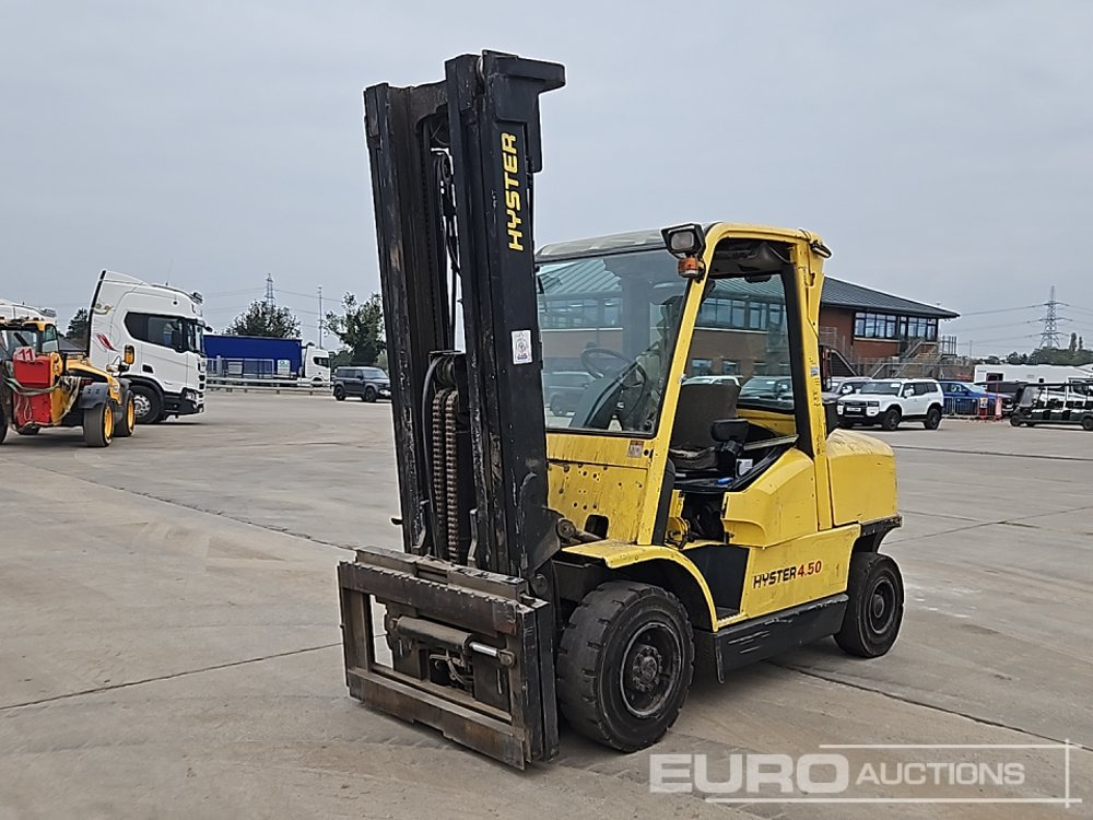 Hyster H4.50XM - Chariot élévateur à gaz: photos 1 Hyster H4.50XM - Chariot élévateur à gaz: photos 1