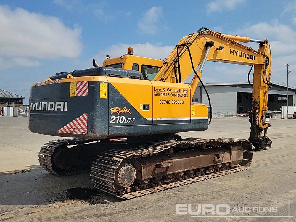 Hyundai R210LC-7 - Pelle sur chenille: photos 5 Hyundai R210LC-7 - Pelle sur chenille: photos 5