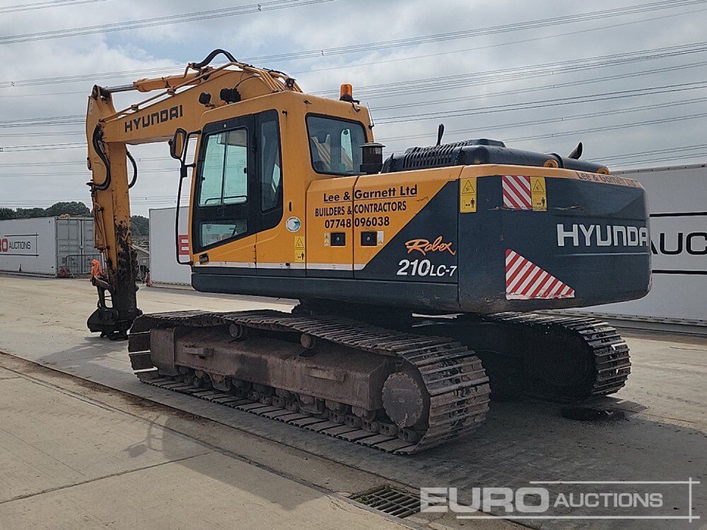 Hyundai R210LC-7 - Pelle sur chenille: photos 3 Hyundai R210LC-7 - Pelle sur chenille: photos 3