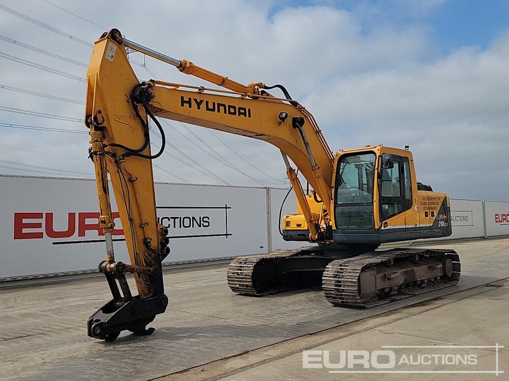Hyundai R210LC-7 - Pelle sur chenille: photos 1 Hyundai R210LC-7 - Pelle sur chenille: photos 1