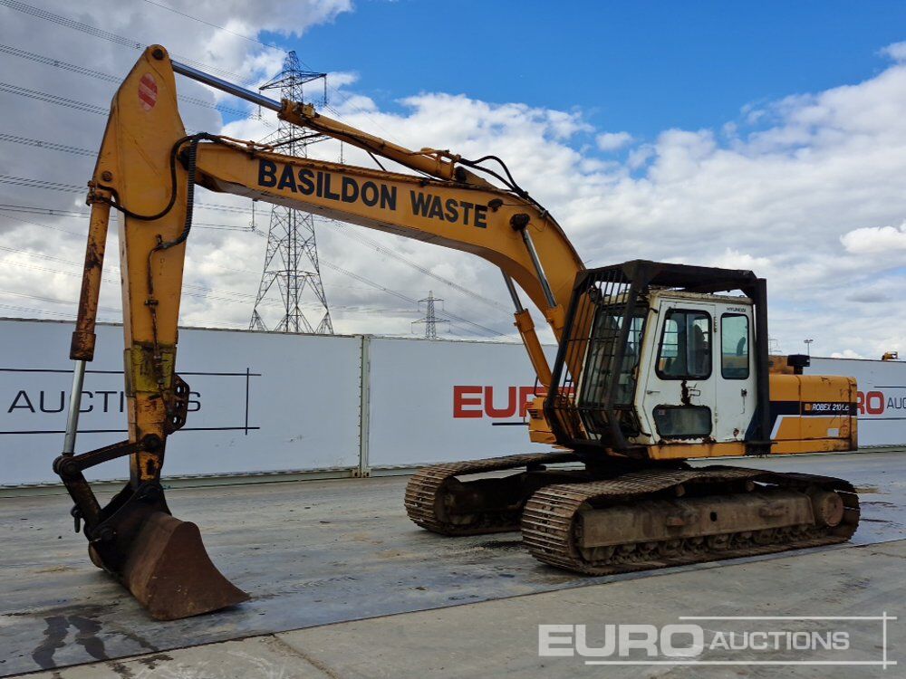 Hyundai R210LC - Pelle sur chenille: photos 1 Hyundai R210LC - Pelle sur chenille: photos 1