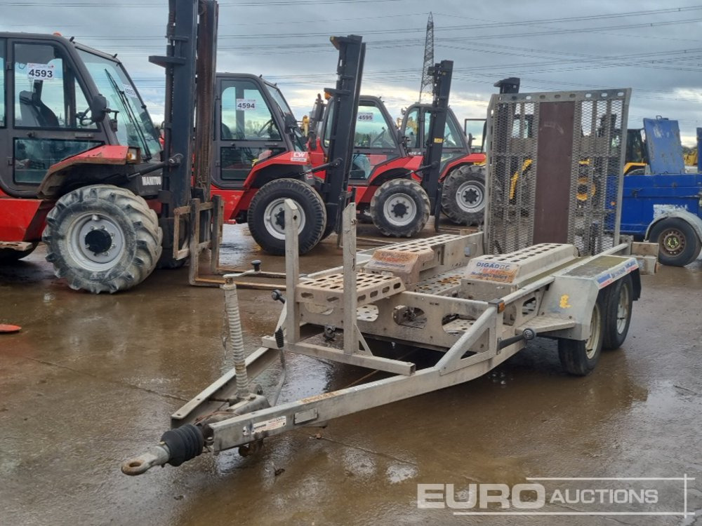 Indespension 2.7 Ton - Remorque porte engin: photos 1 Indespension 2.7 Ton - Remorque porte engin: photos 1