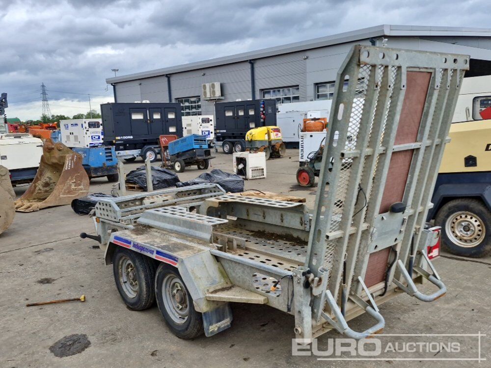 Indespension 2.7 Ton Single Axle Plant Trailer, Track Box, Ramp - Remorque porte engin: photos 3 Indespension 2.7 Ton Single Axle Plant Trailer, Track Box, Ramp - Remorque porte engin: photos 3