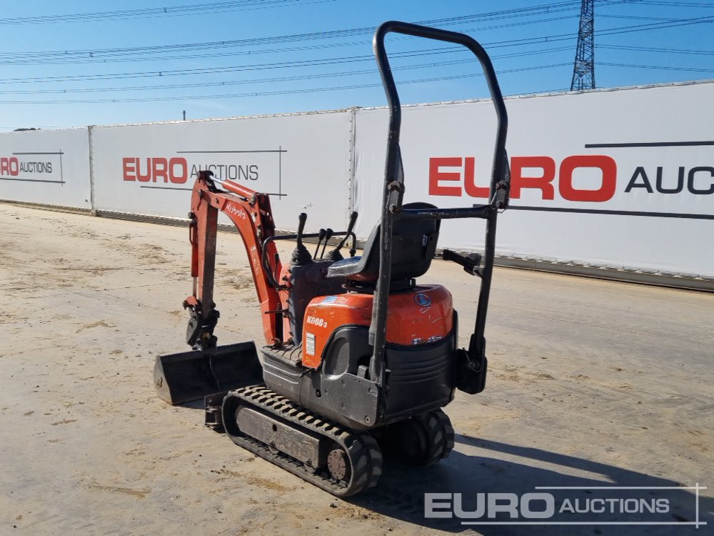 Kubota K008-3 - Mini pelle: photos 3 Kubota K008-3 - Mini pelle: photos 3