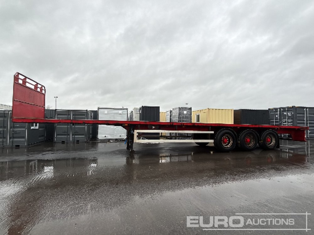 M&G FAC27Y 40' Tri Axle Flat Trailer - Semi-remorque plateau: photos 2 M&G FAC27Y 40' Tri Axle Flat Trailer - Semi-remorque plateau: photos 2