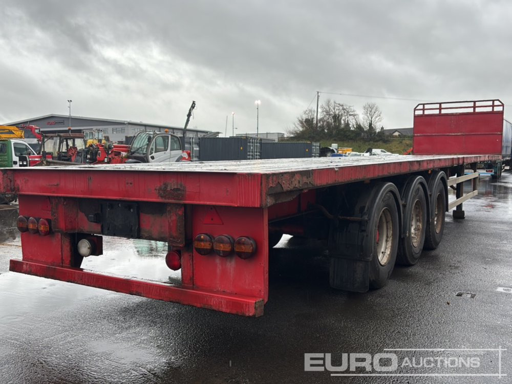 M&G FAC27Y 40' Tri Axle Flat Trailer - Semi-remorque plateau: photos 5 M&G FAC27Y 40' Tri Axle Flat Trailer - Semi-remorque plateau: photos 5