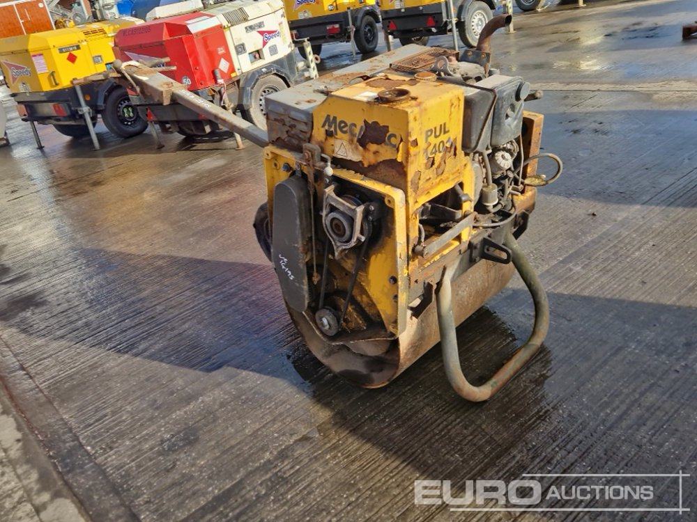 Mecalac Single Drum Vibrating Pedestrian Roller - Travaux routiers: photos 3 Mecalac Single Drum Vibrating Pedestrian Roller - Travaux routiers: photos 3