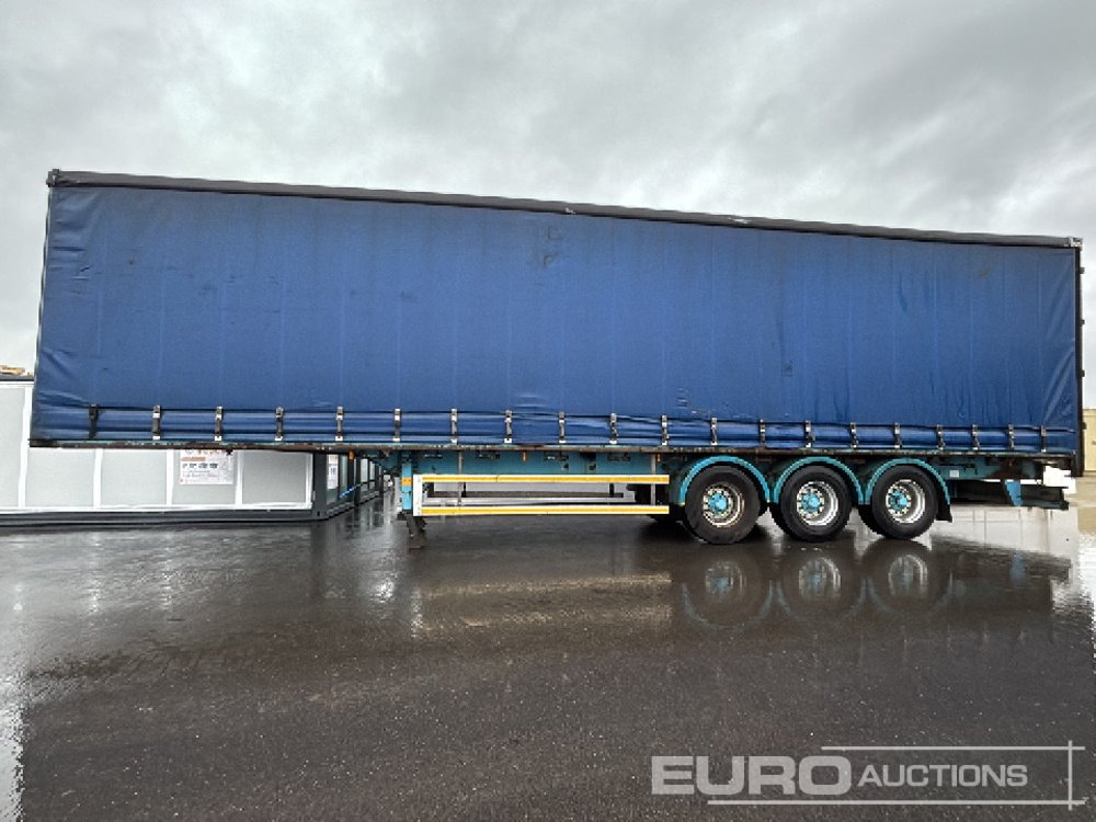 Montracon 45' Tri Axle Curtainsider Trailer, BPW Axles - Semi-remorque rideaux coulissants: photos 2 Montracon 45' Tri Axle Curtainsider Trailer, BPW Axles - Semi-remorque rideaux coulissants: photos 2