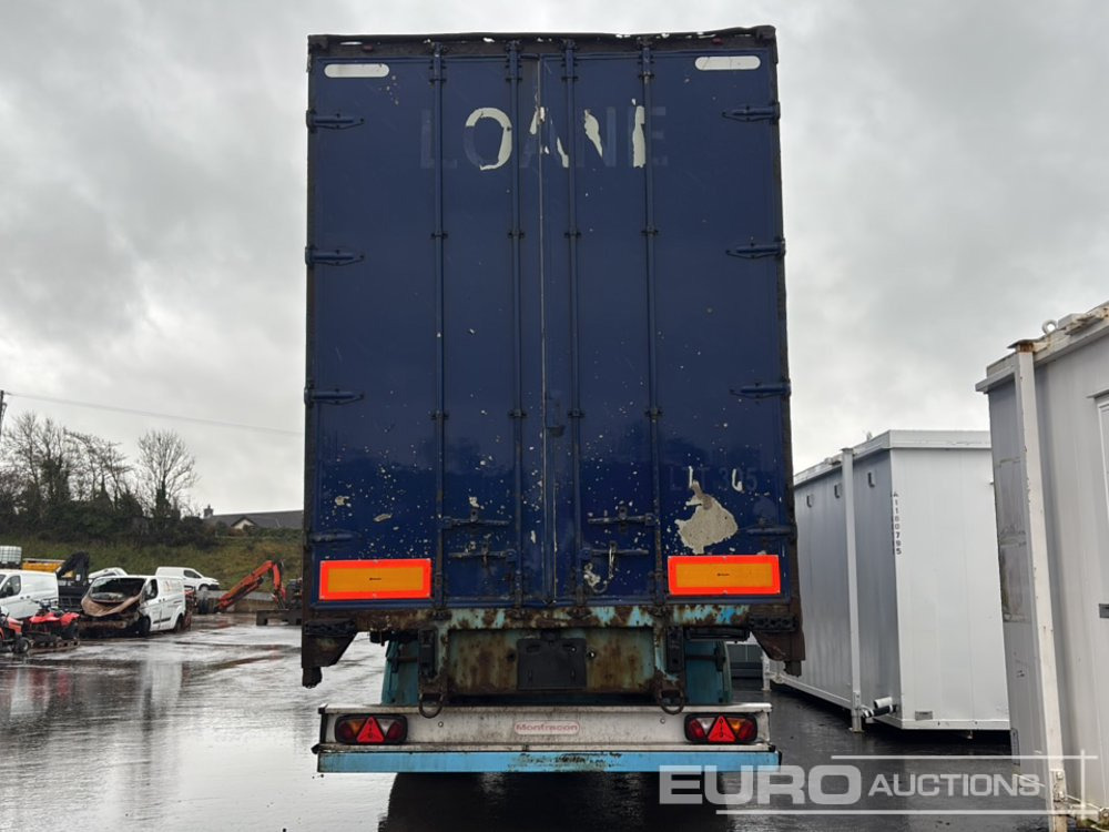 Montracon 45' Tri Axle Curtainsider Trailer, BPW Axles - Semi-remorque rideaux coulissants: photos 4 Montracon 45' Tri Axle Curtainsider Trailer, BPW Axles - Semi-remorque rideaux coulissants: photos 4