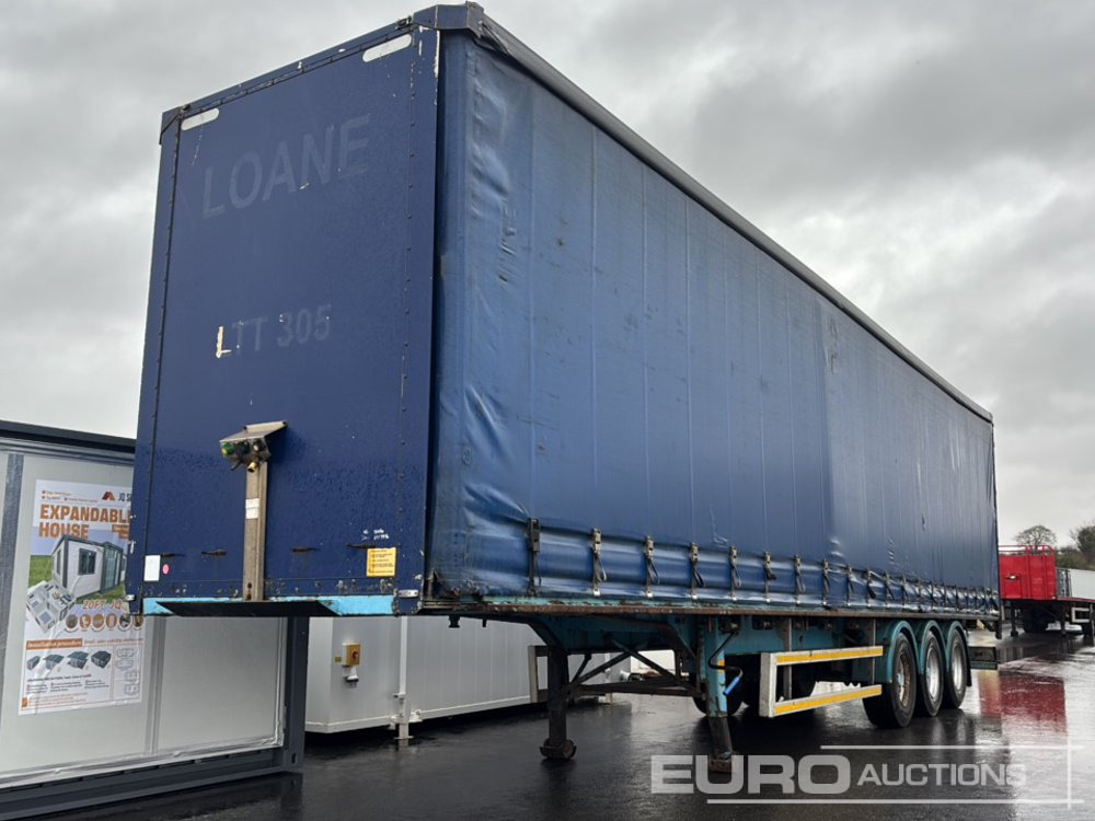 Montracon 45' Tri Axle Curtainsider Trailer, BPW Axles - Semi-remorque rideaux coulissants: photos 1 Montracon 45' Tri Axle Curtainsider Trailer, BPW Axles - Semi-remorque rideaux coulissants: photos 1