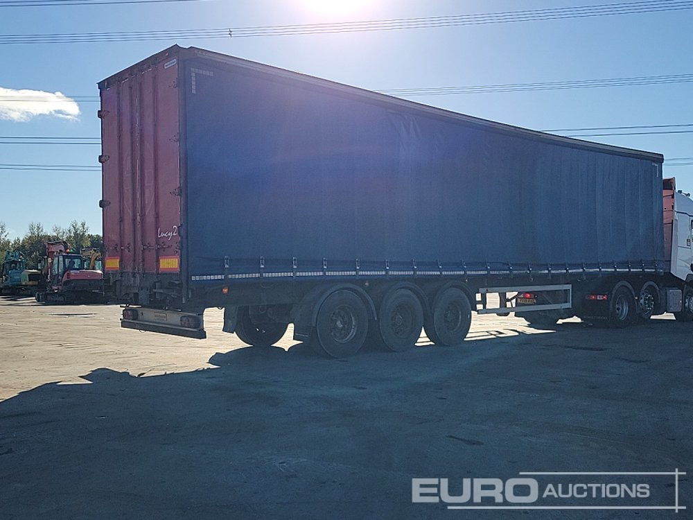 Montracon Tri Axle Curtainsider Trailer - Semi-remorque rideaux coulissants: photos 5 Montracon Tri Axle Curtainsider Trailer - Semi-remorque rideaux coulissants: photos 5
