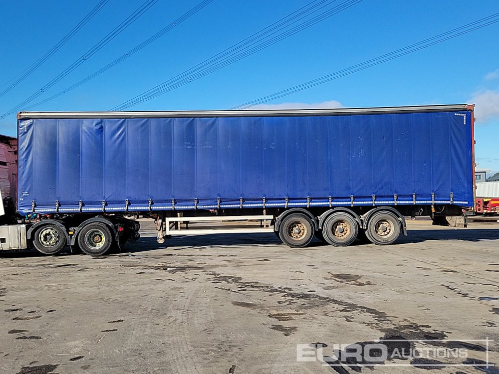 Montracon Tri Axle Curtainsider Trailer - Semi-remorque rideaux coulissants: photos 2 Montracon Tri Axle Curtainsider Trailer - Semi-remorque rideaux coulissants: photos 2