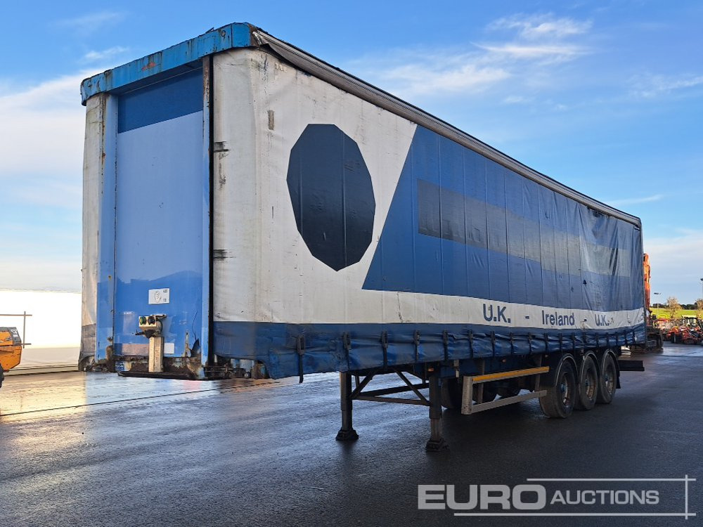 SDC 45' Tri Axle Curtainsider Trailer, BPW Axles - Semi-remorque rideaux coulissants: photos 1 SDC 45' Tri Axle Curtainsider Trailer, BPW Axles - Semi-remorque rideaux coulissants: photos 1