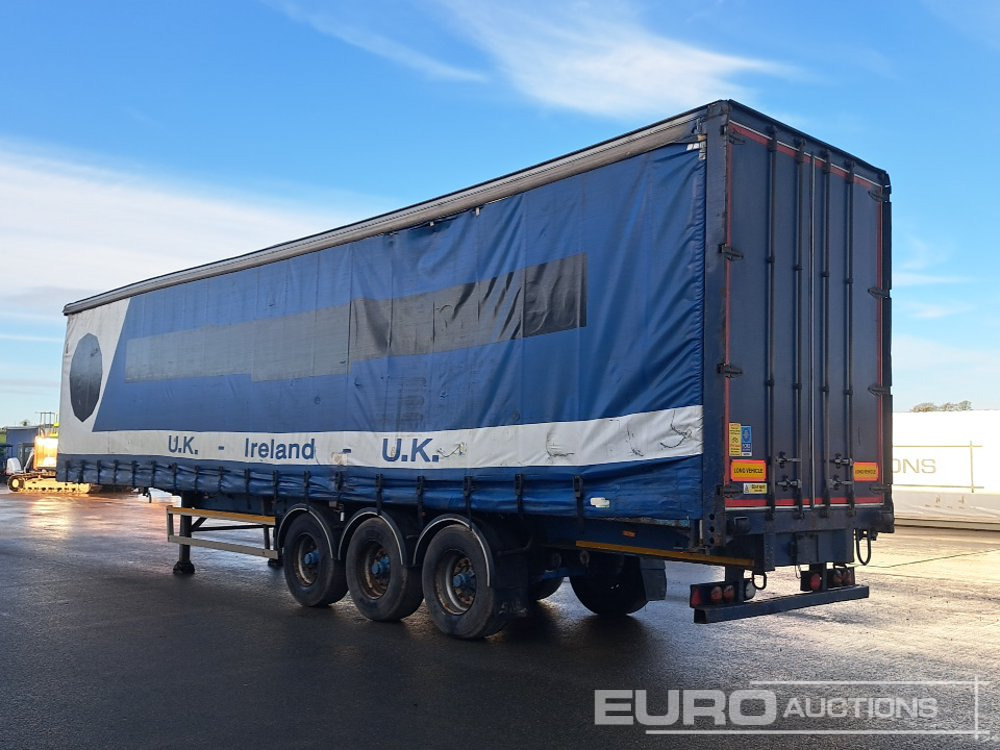 SDC 45' Tri Axle Curtainsider Trailer, BPW Axles - Semi-remorque rideaux coulissants: photos 3 SDC 45' Tri Axle Curtainsider Trailer, BPW Axles - Semi-remorque rideaux coulissants: photos 3