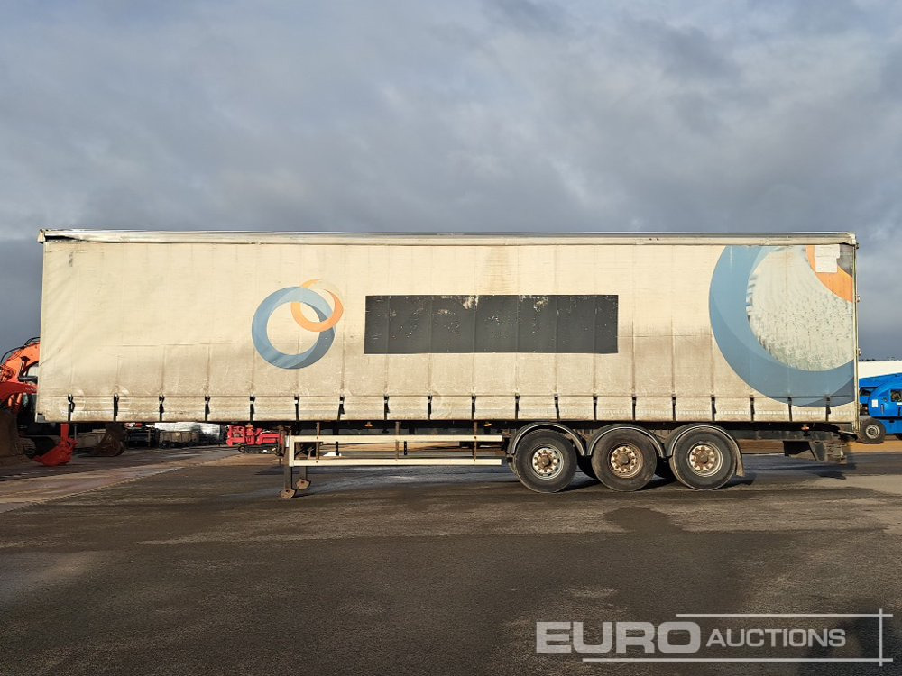 SDC 45' Tri Axle Curtainsider Trailer, BPW Axles - Semi-remorque rideaux coulissants: photos 2 SDC 45' Tri Axle Curtainsider Trailer, BPW Axles - Semi-remorque rideaux coulissants: photos 2