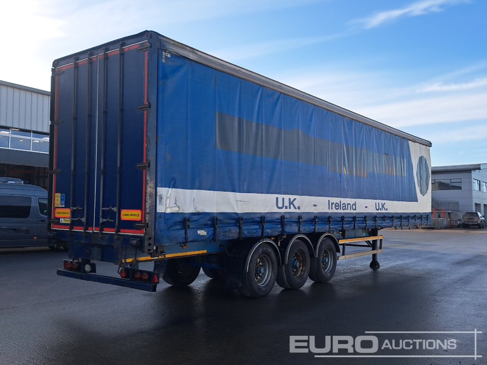 SDC 45' Tri Axle Curtainsider Trailer, BPW Axles - Semi-remorque rideaux coulissants: photos 5 SDC 45' Tri Axle Curtainsider Trailer, BPW Axles - Semi-remorque rideaux coulissants: photos 5