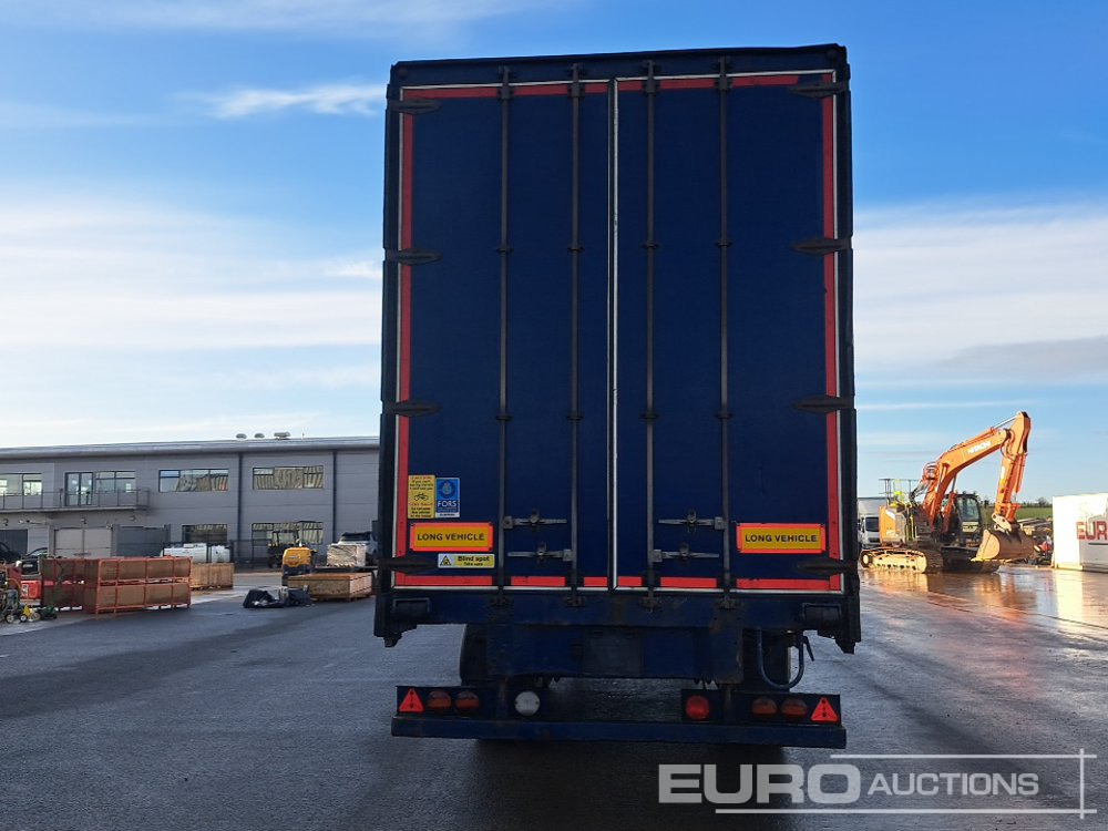 SDC 45' Tri Axle Curtainsider Trailer, BPW Axles - Semi-remorque rideaux coulissants: photos 4 SDC 45' Tri Axle Curtainsider Trailer, BPW Axles - Semi-remorque rideaux coulissants: photos 4
