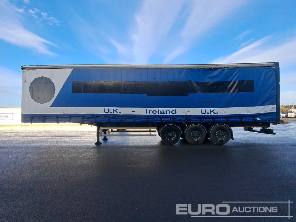 SDC 45' Tri Axle Curtainsider Trailer, BPW Axles - Semi-remorque rideaux coulissants: photos 2 SDC 45' Tri Axle Curtainsider Trailer, BPW Axles - Semi-remorque rideaux coulissants: photos 2
