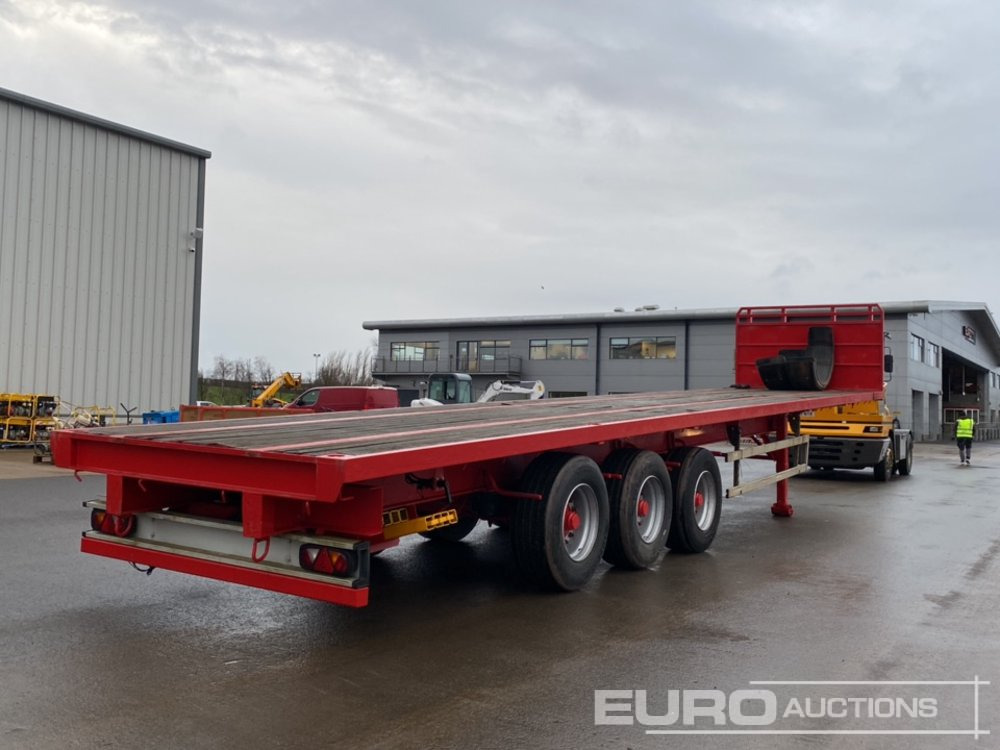 SDC 45' Tri Axle Flat Trailer, BPW Axles - Semi-remorque plateau: photos 4 SDC 45' Tri Axle Flat Trailer, BPW Axles - Semi-remorque plateau: photos 4