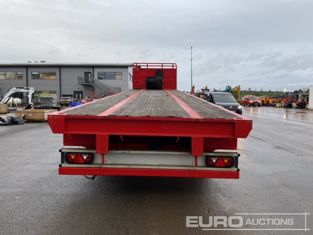 SDC 45' Tri Axle Flat Trailer, BPW Axles - Semi-remorque plateau: photos 3 SDC 45' Tri Axle Flat Trailer, BPW Axles - Semi-remorque plateau: photos 3