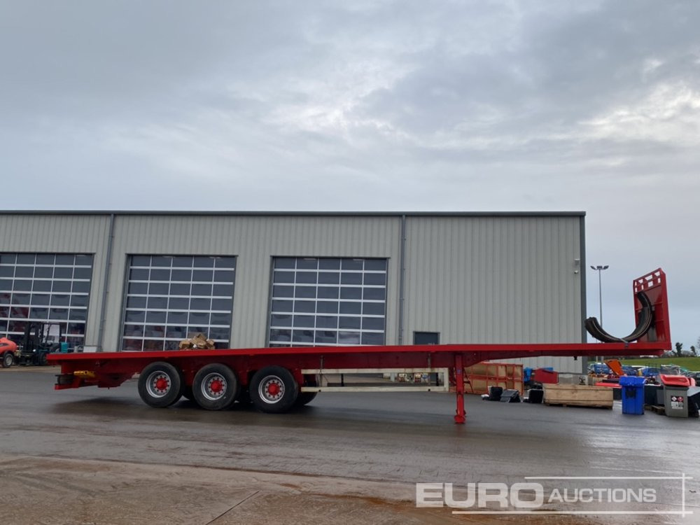 SDC 45' Tri Axle Flat Trailer, BPW Axles - Semi-remorque plateau: photos 5 SDC 45' Tri Axle Flat Trailer, BPW Axles - Semi-remorque plateau: photos 5