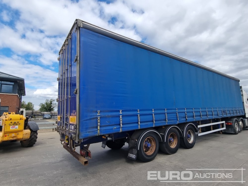 SDC Trailer Tri Axle Curtainsider Trailer - Semi-remorque rideaux coulissants: photos 5 SDC Trailer Tri Axle Curtainsider Trailer - Semi-remorque rideaux coulissants: photos 5