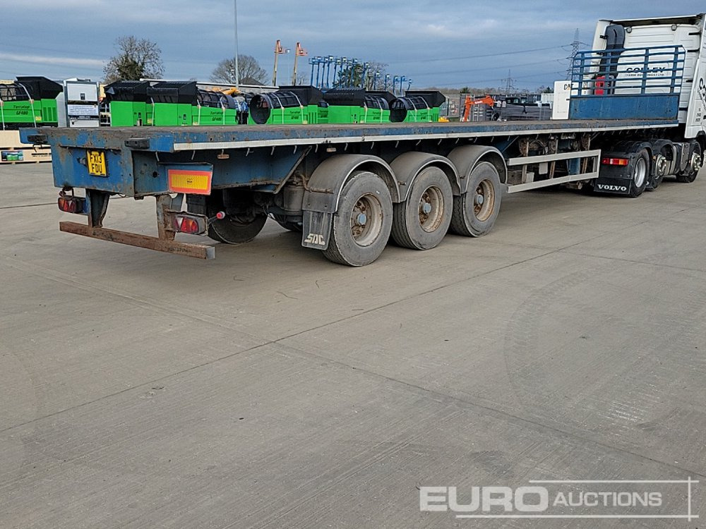 SDC Trailer Tri Axle Extendable Flatbed Trailer - Semi-remorque plateau: photos 5 SDC Trailer Tri Axle Extendable Flatbed Trailer - Semi-remorque plateau: photos 5