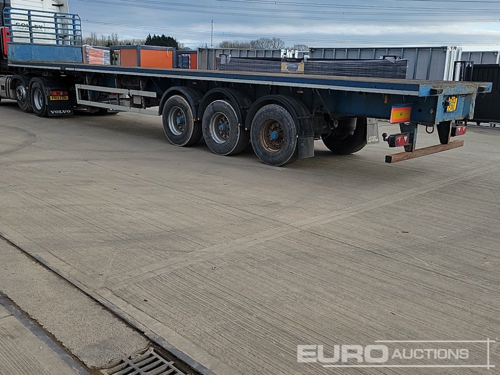 SDC Trailer Tri Axle Extendable Flatbed Trailer - Semi-remorque plateau: photos 3 SDC Trailer Tri Axle Extendable Flatbed Trailer - Semi-remorque plateau: photos 3