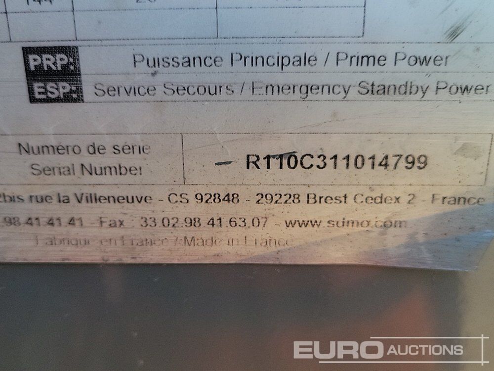 Groupe électrogène SDMO R110: photos 35 Groupe électrogène SDMO R110: photos 35
