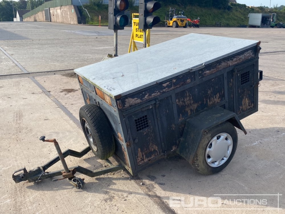 Single Axle 4 Box Dog Trailer - Remorque porte engin: photos 2 Single Axle 4 Box Dog Trailer - Remorque porte engin: photos 2